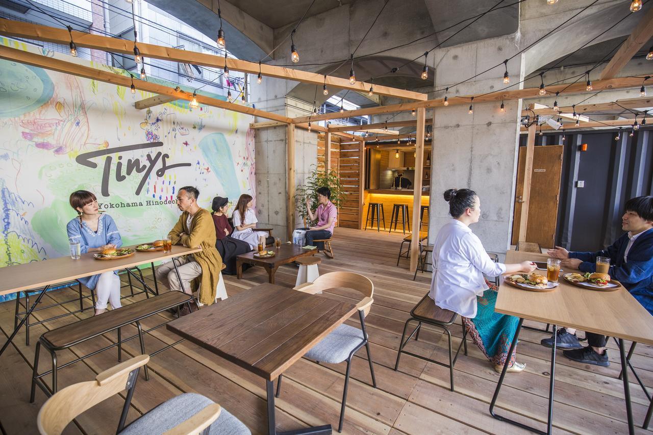 Tinys Yokohama Hinodecho Hostel Kültér fotó