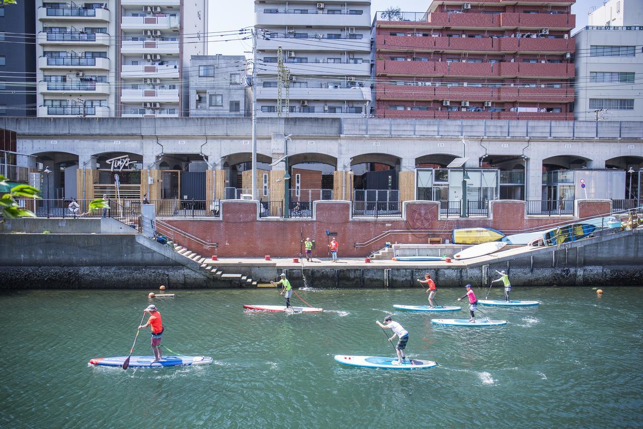 Tinys Yokohama Hinodecho Hostel Kültér fotó