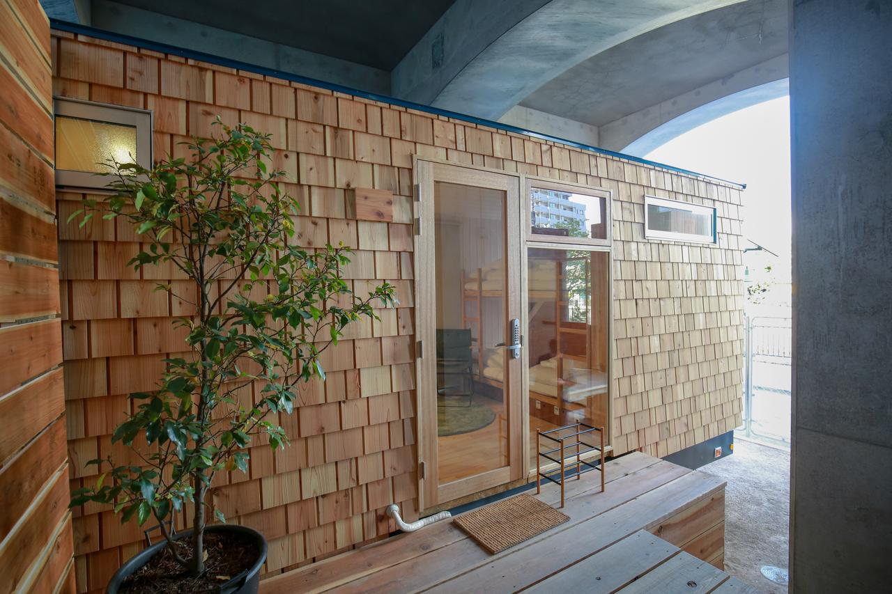 Tinys Yokohama Hinodecho Hostel Kültér fotó